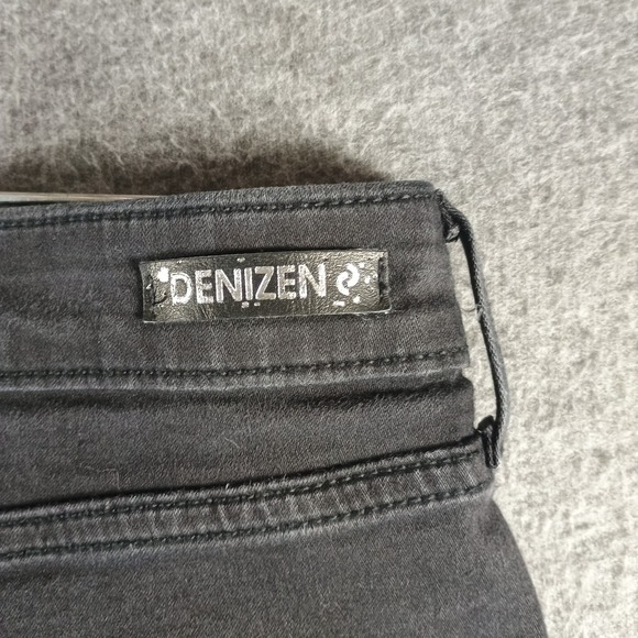 Levi's Denizen Jeans Women 33x32 16M High Rise Ankle Skinny Black Curvy Dark - Picture 7 of 11